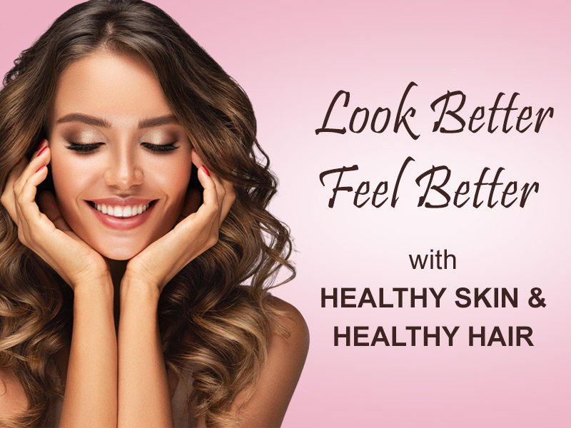 Look better feel better banner by Alana Skin Hair and Laser Clinic website providing all types of Skin, Hair and Laser treatments in Hair, Face Body, upper body and lower body for male and female, located in Mumbai at Ghatkopar, Tilak Nagar & Chembur led by Dr. Sweta Pradeep Sinha, best Cosmetologist and Trichologist in Mumbai.